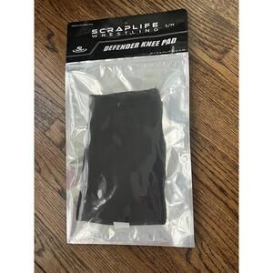 ScrapLife Wrestling | Defender Kneepad | Wresters Choice! | Black S/M